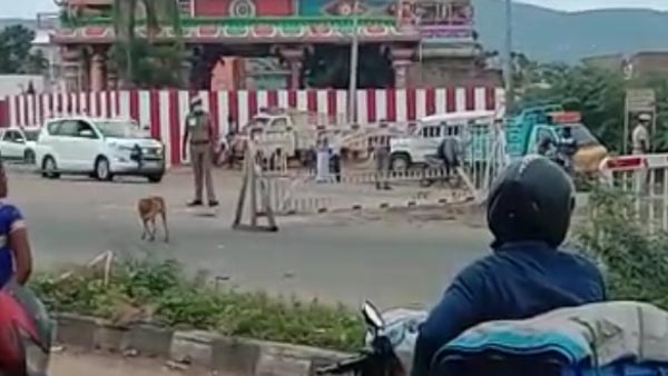 ప్రమాదంలో చిక్కుకున్న పళనిస్వామి కాన్వాయ్లోని కార్.. ఈ ప్రమాదం ఎలా జరిగింది వీడియో చూడండి ?