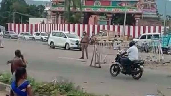 ప్రమాదంలో చిక్కుకున్న పళనిస్వామి కాన్వాయ్లోని కార్.. ఈ ప్రమాదం ఎలా జరిగింది వీడియో చూడండి ?