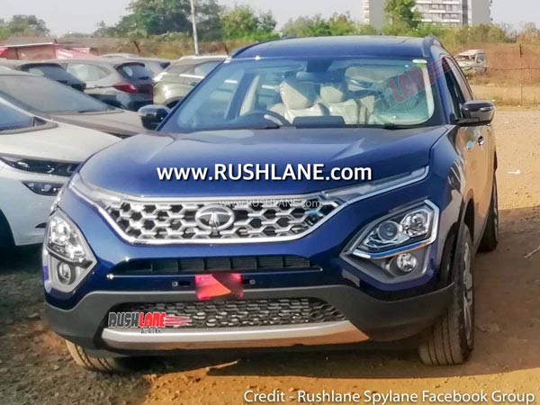 డీలర్షిప్లో ప్రత్యక్షమైన టాటా సఫారీ; ఇంటీరియర్ ఫొటోలు లీక్