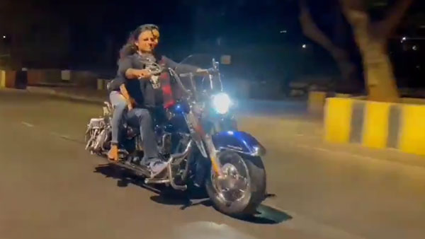 మాస్క్, హెల్మెట్ లేకుండా రైడ్ చేసిన ప్రముఖ బాలీవుడ్ హీరోకి ట్రాఫిక్ ఛలాన్
