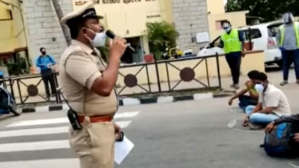 బెంగళూరులో కరోనా ఎఫెక్ట్; లాక్డౌన్లో పట్టుబడ్డ వారికి డిఫరెంట్ పనిష్మెంట్