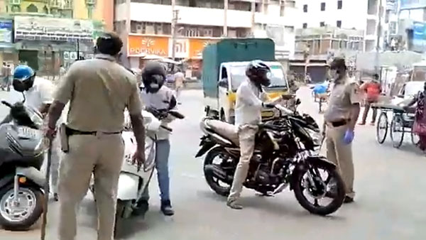 బెంగళూరులో కరోనా ఎఫెక్ట్; లాక్డౌన్లో పట్టుబడ్డ వారికి డిఫరెంట్ పనిష్మెంట్