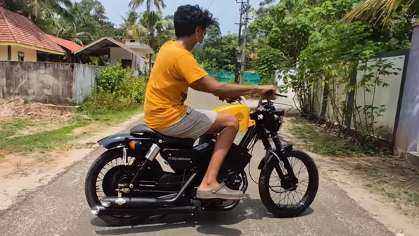 హార్లే-డేవిడ్సన్ బైక్గా మారిన టీవీఎస్ ఎక్స్ఎల్.. నమ్మకపోతే వీడియో చూడండి