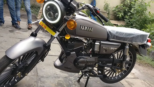 కొత్త బైకును తలపిస్తున్న రీస్టోర్డ్ యమహా RX100; పూర్తి వివరాలు
