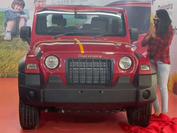 మహీంద్రా థార్ కొనుగోలుచేసి బిగ్బాస్ బ్యూటీ.. ఎవరో తెలుసా?
