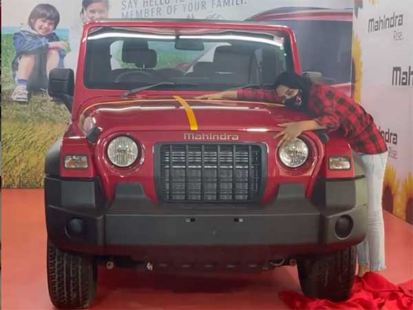 మహీంద్రా థార్ కొనుగోలుచేసి బిగ్బాస్ బ్యూటీ.. ఎవరో తెలుసా?