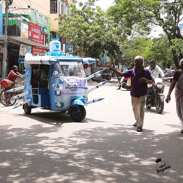 కోవిడ్-19 వాక్సిన్పై అవగాహన కోసం కొత్త ఐడియా.. సూపర్ కదా