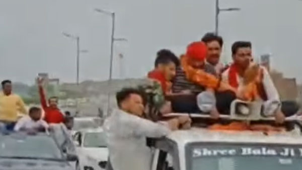 రాజకీయ నాయకుని చర్యపై చిర్రెత్తిన పోలీసులు.. ఏం చేశారో చూసారా..!