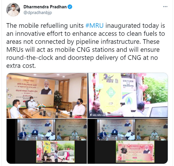 కారు వద్దకే సిఎన్జి గ్యాస్; మొబైల్ సిఎన్జి రీ-ఫ్యూయలింగ్కు శ్రీకారం!
