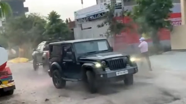 మహీంద్రా థార్ & ఇసుజు డి-మాక్స్ వి-క్రాస్ మధ్య జరిగిన టగ్ ఆఫ్ వార్; ఇందులో విజేత ఎవరంటే?