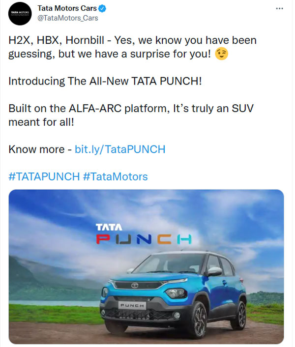 Tata Punch తో మిగతా చిన్న కార్లకు గట్టి పంచ్.. టాప్ 5 డీటేల్స్