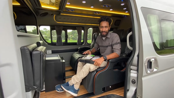 లగ్జరీ హోమ్గా మారిన Toyota Hiace MPV; వీడియో వైరల్