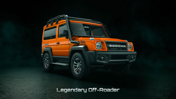 సెప్టెంబర్ 27 న భారత్లో అరంగేట్రం చేయనున్న 2021 Force Gurkha
