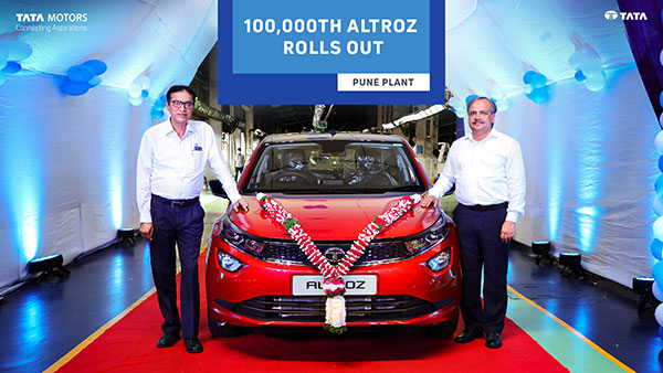 ఉత్పత్తిలో 1 లక్ష యూనిట్లు దాటిన Tata Altroz.. తక్కువ సమయంలో అరుదైన రికార్డ్