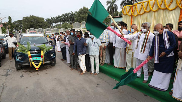 ఎలక్ట్రిక్ కార్ల వినియోగానికి శ్రీకారం చుట్టిన TTD: 35 Tata Nexon కార్ల కొనుగోలు