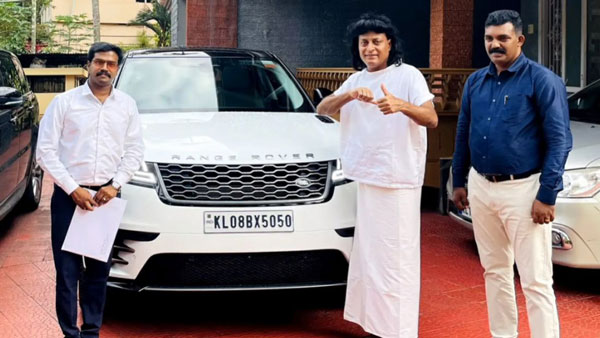 బాబీ చెమ్మన్నూర్ గ్యారేజ్లో కొత్తగా వచ్చిన చేరిన బ్రిటీష్ లగ్జరీ కార్