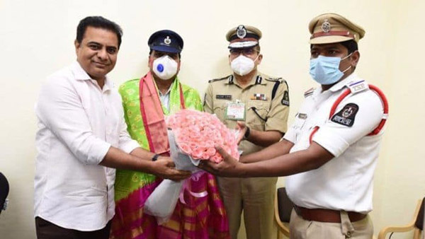 మంత్రి KTR కారుకి ట్రాఫిక్ ఫైన్ వేసిన పోలీస్ సిబ్బంది.. తరువాత ఏం జరిగిందంటే?