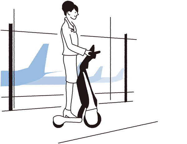 నడవటానికి బదులుగా Toyota C+walk T ఎలక్ట్రిక్ వెహికల్