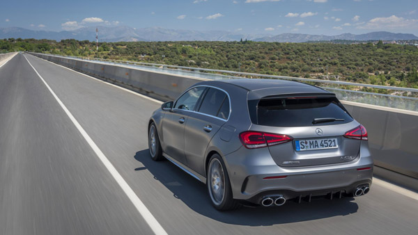 Mercedes AMG A 45 S ఆవిష్కరించిన Benz.. లాంచ్ ఎప్పుడంటే?