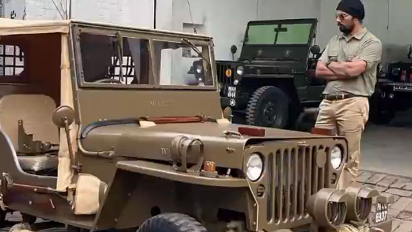 అరుదైన Willys Jeep కొనుగోలు చేసిన రణదీప్ హూడా: ఇది నిజంగానే అరుదైన కారు.. మీరు చూసారా..!!
