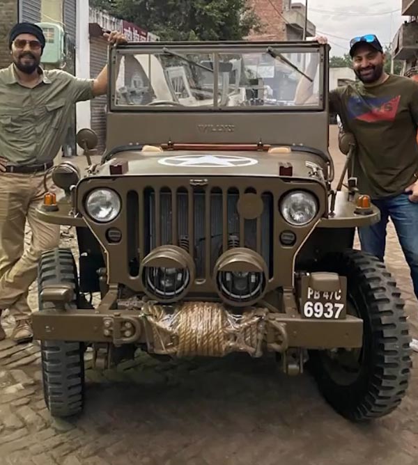 అరుదైన Willys Jeep కొనుగోలు చేసిన రణదీప్ హూడా: ఇది నిజంగానే అరుదైన కారు.. మీరు చూసారా..!!