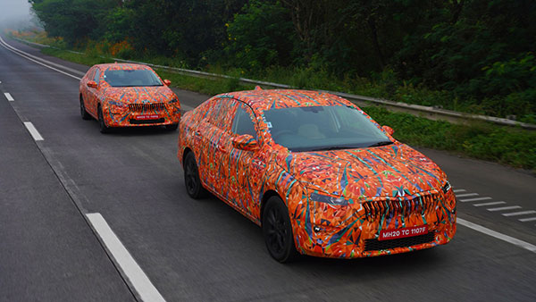 Slavia ఆవిష్కరణ తేదీ వెల్లడించిన Skoda.. వివరాలు
