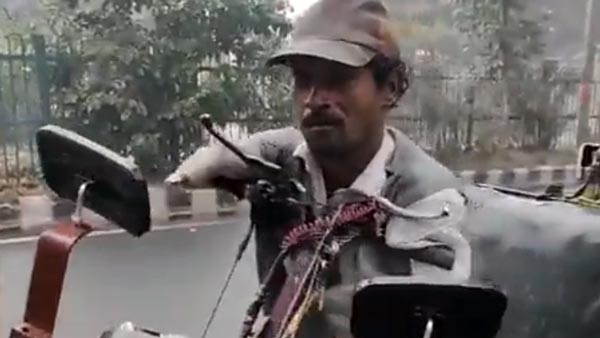 దివ్యాంగుడి సాహసానికి ఆనంద్ మహీంద్రా ఫిదా.. కంపెనీలో జాబ్ ఆఫర్