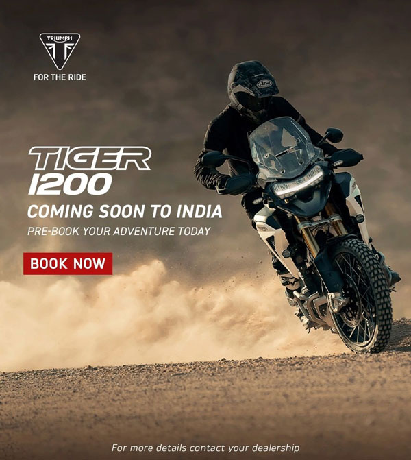 భారత మార్కెట్లో Triumph Tiger 1200 బుకింగ్స్ ప్రారంభం; ఫీచర్లు మరియు ఇతర వివరాలు
