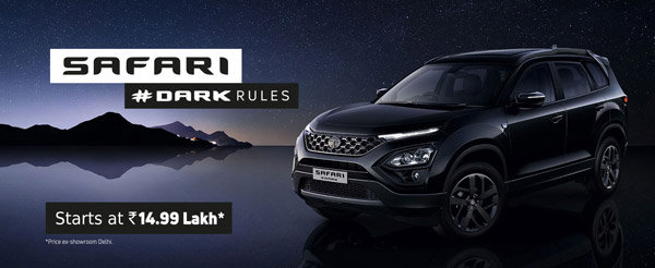 ఎట్టకేలకు Tata Safari నుంచి డార్క్ ఎడిషన్ విడుదల: ధర రూ. 19.05 లక్షలు